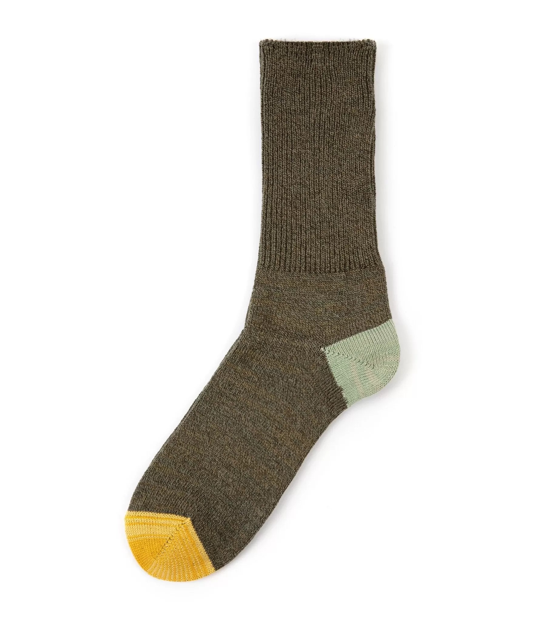 Anonymous Ism MOC 2 Point Crew Socks: Khaki