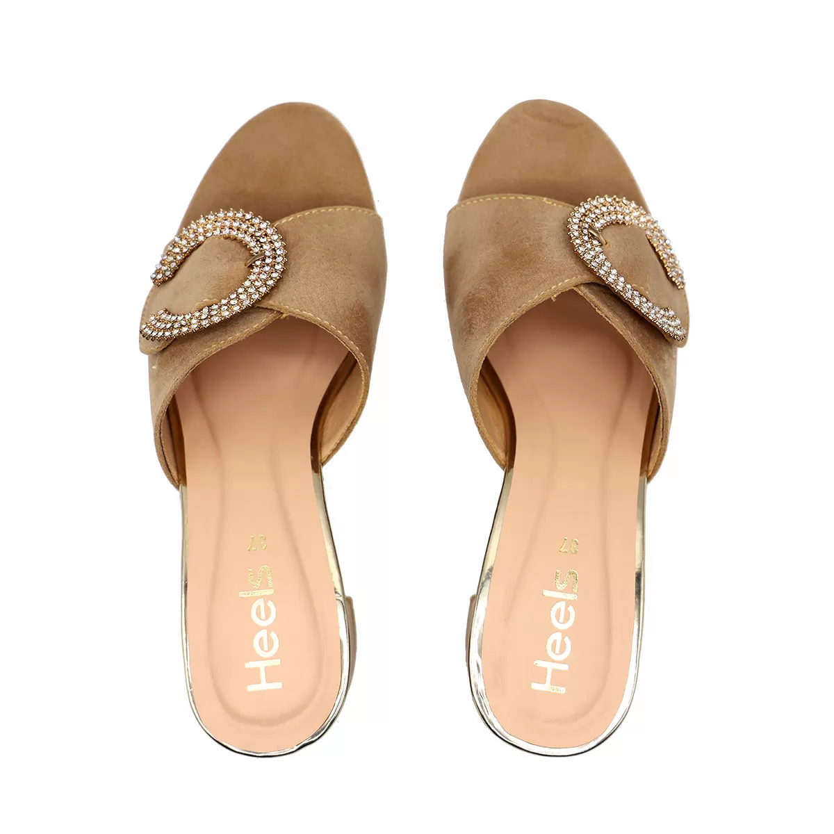 Beige Formal Slipper 040712