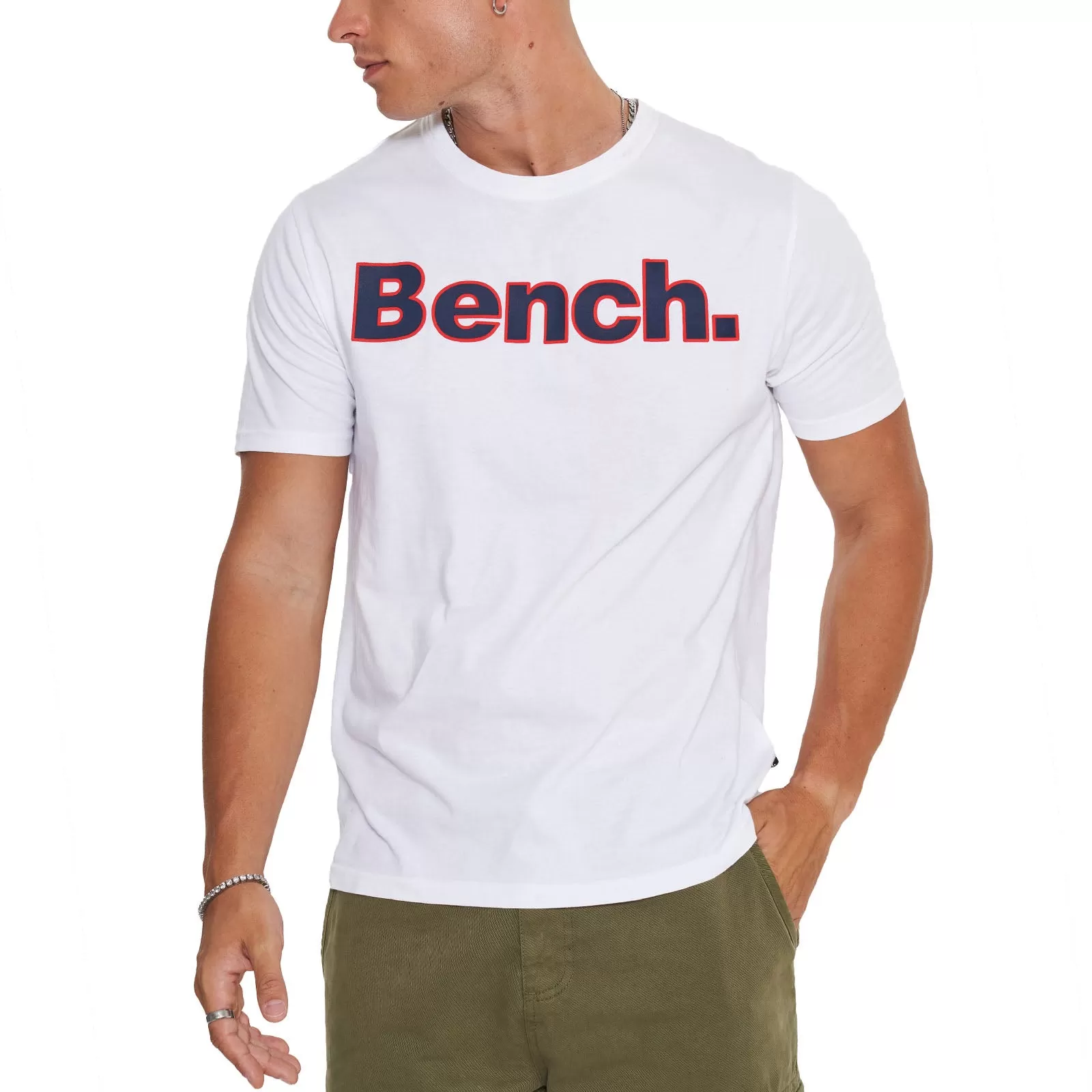 Bench Mens Swinton Short Sleeve Cotton T-Shirt