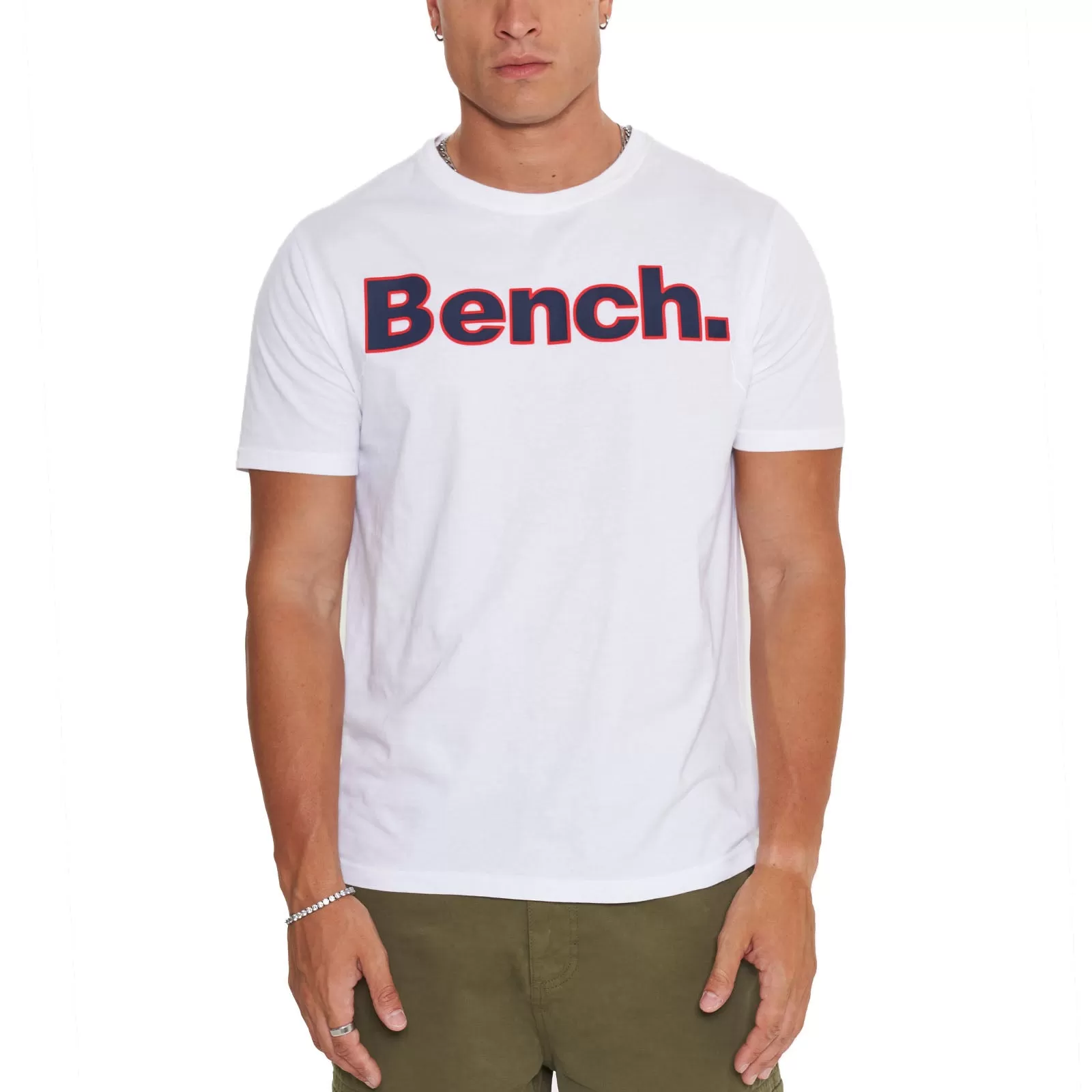 Bench Mens Swinton Short Sleeve Cotton T-Shirt