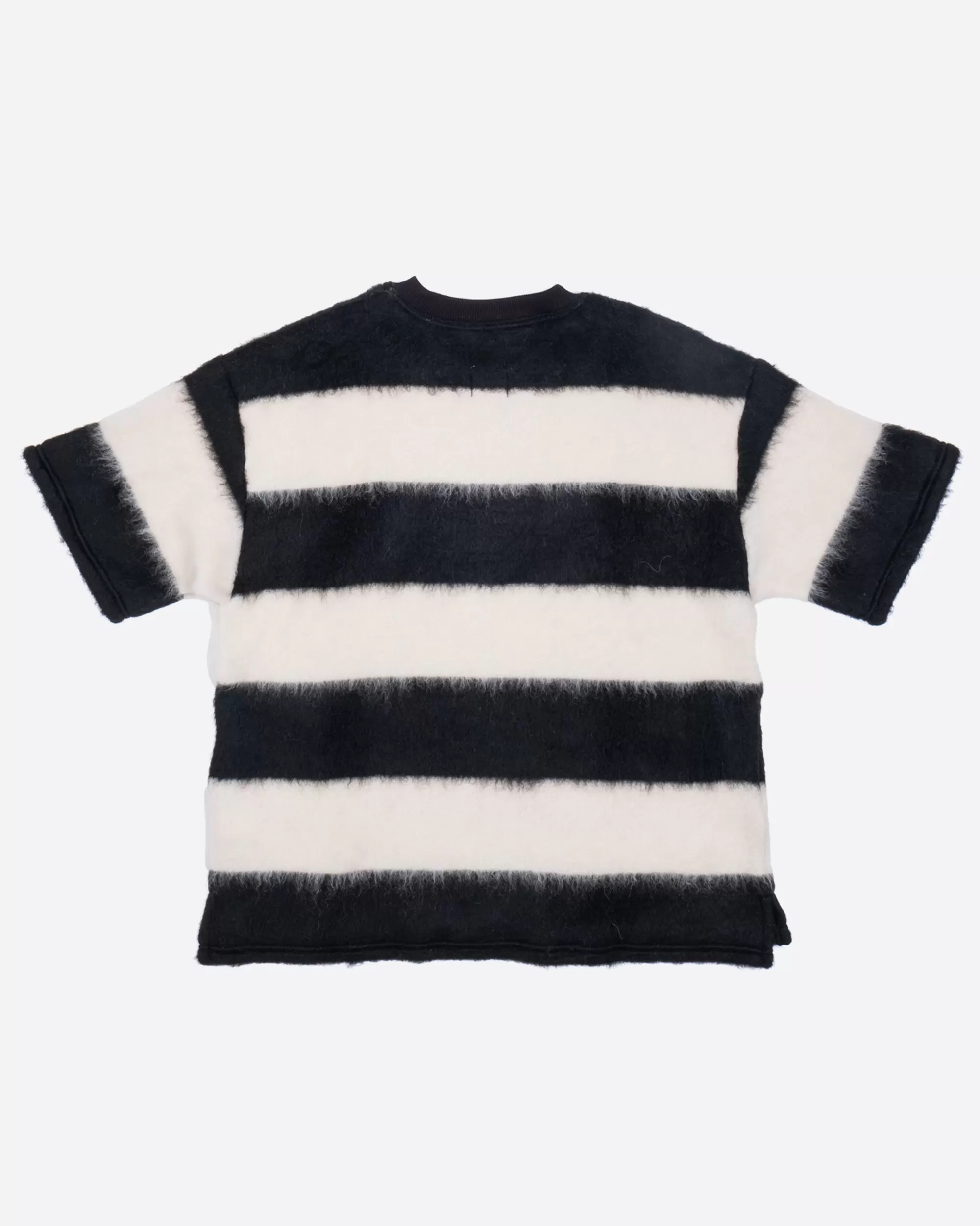 Big T Mohair Stripes Black/White