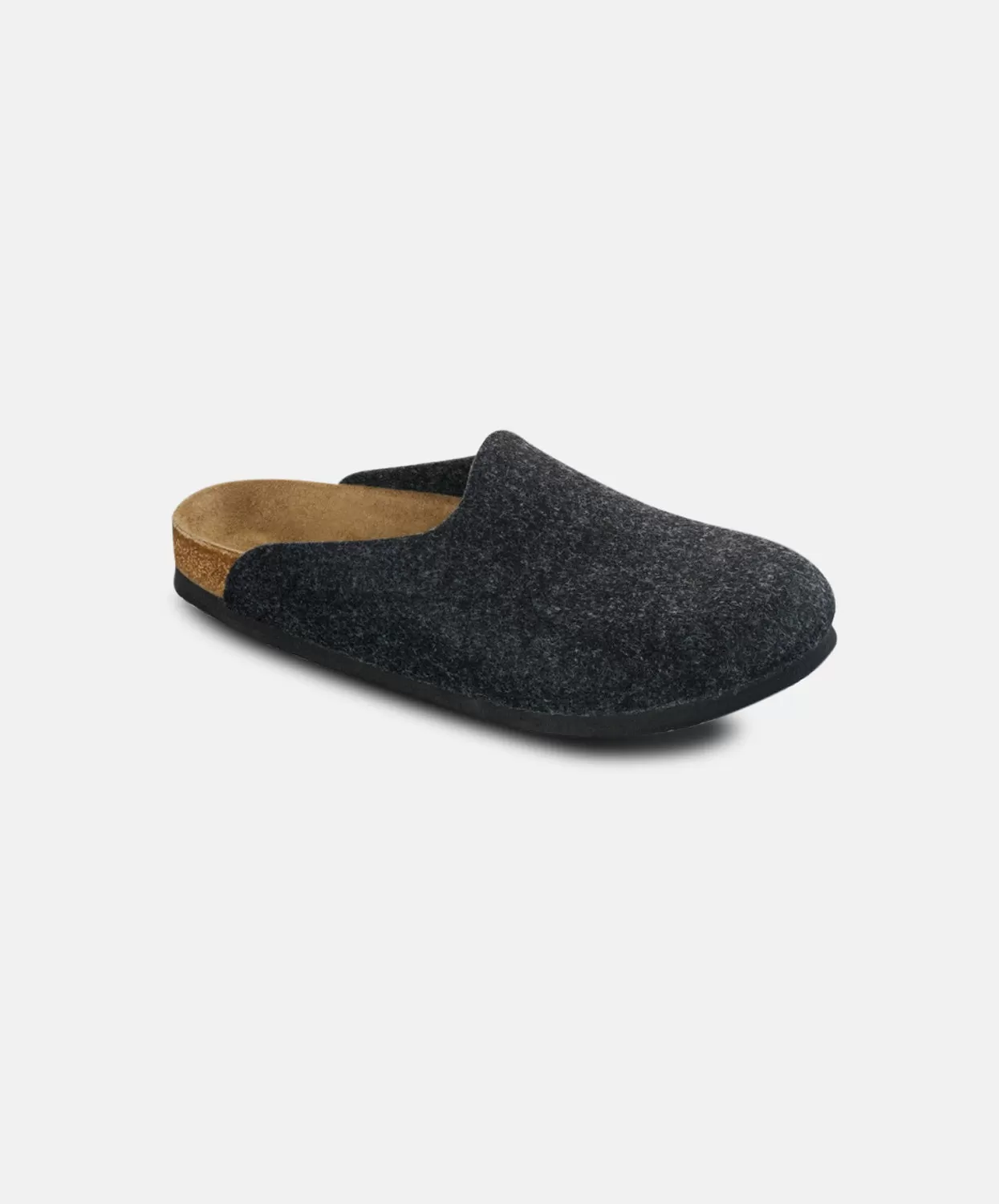 Birkenstock Amsterdam Felt Anthracite Clogs