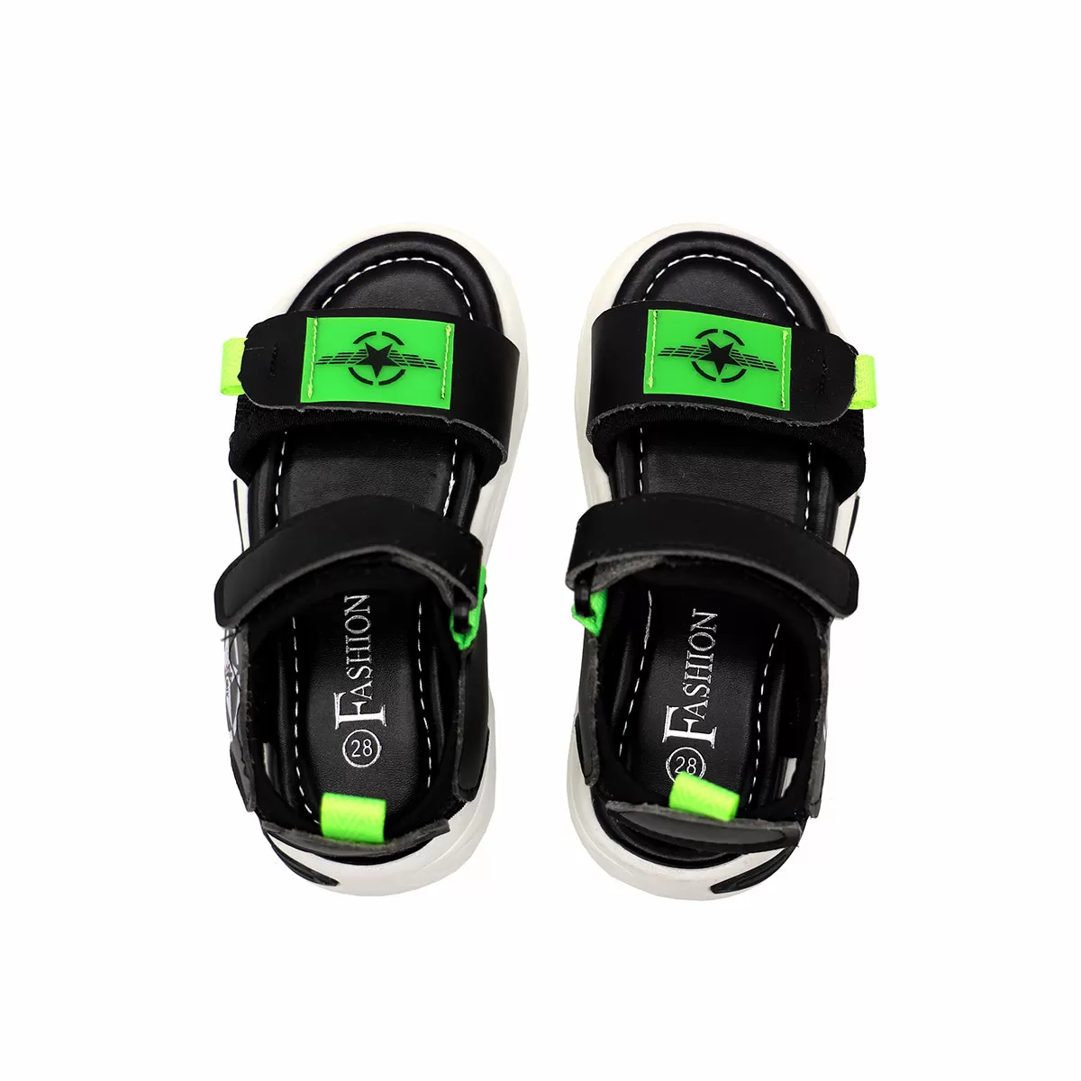 Black Casual Sandal B20003