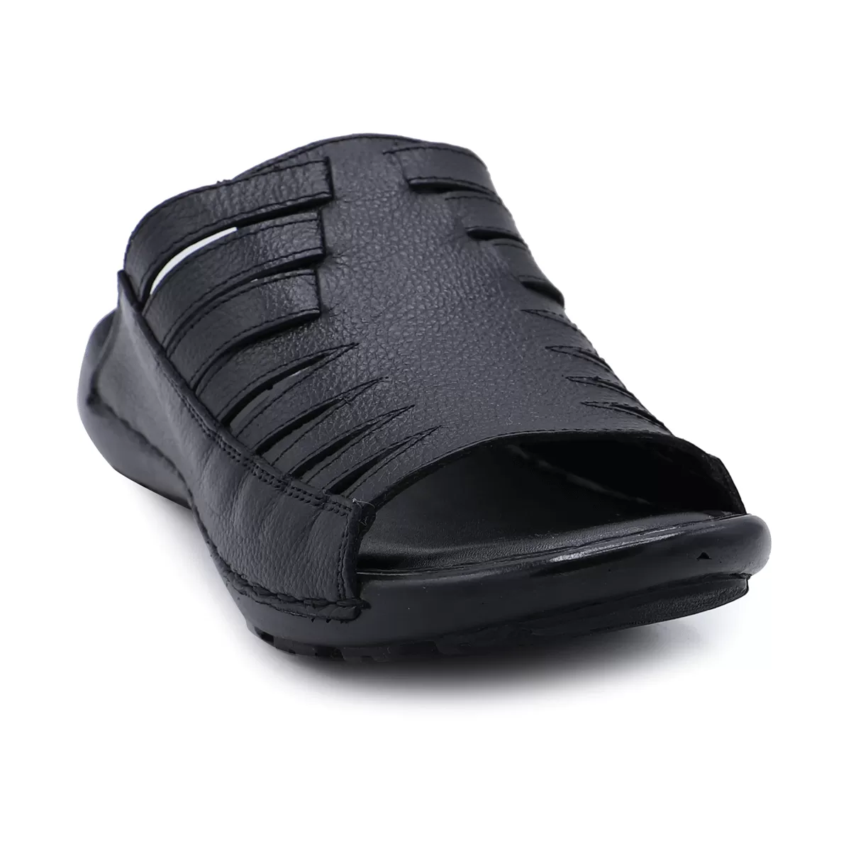 Black Casual Slipper 112074