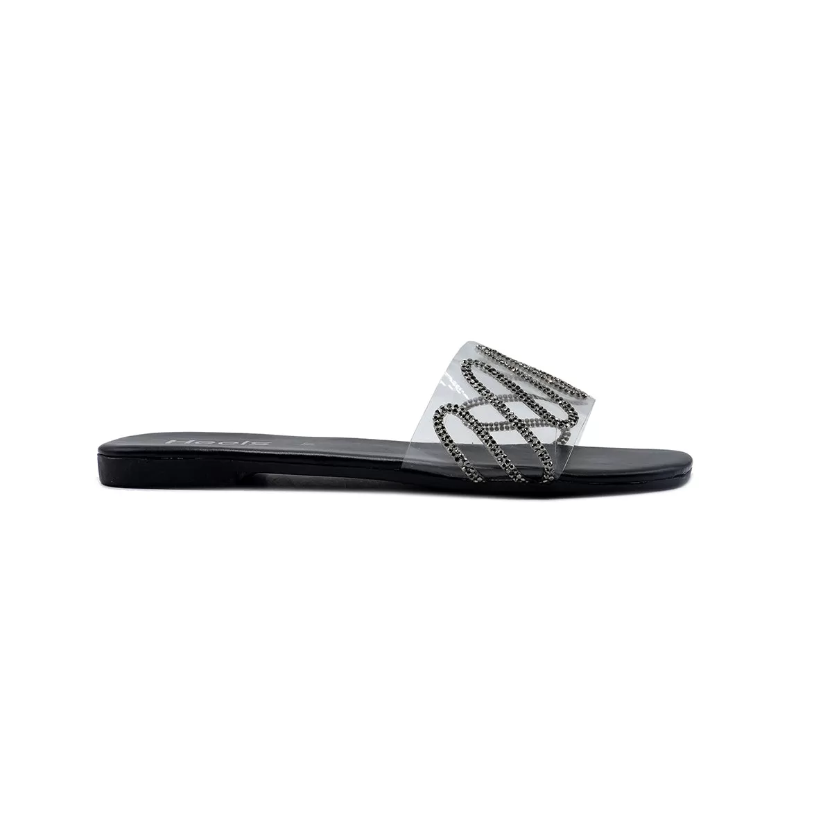 Black Casual Slipper L00000003