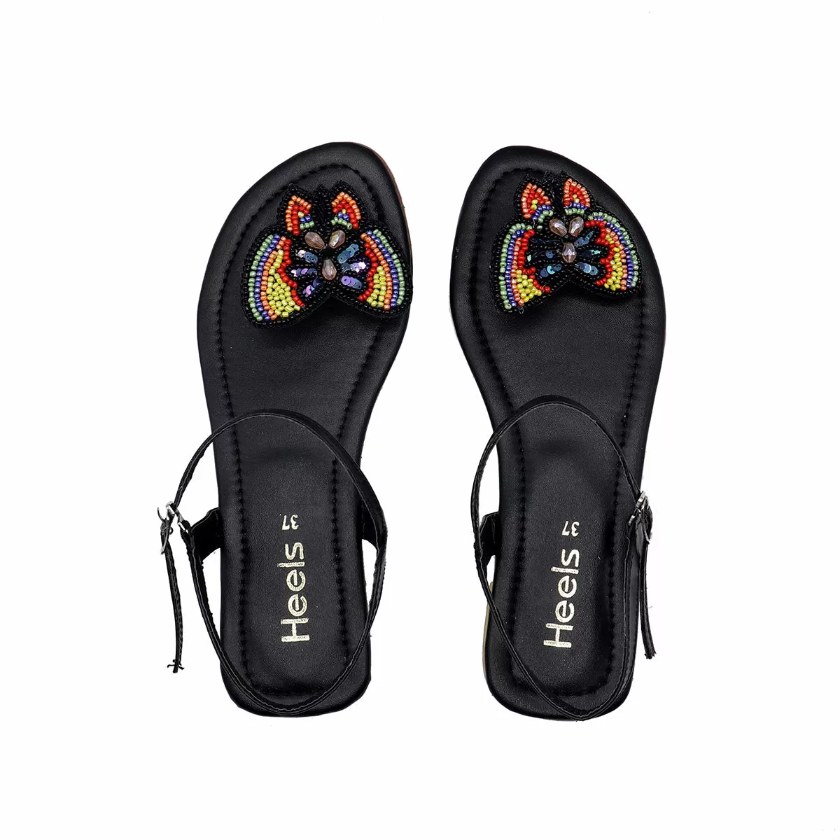 Black Formal Chappal L00500001