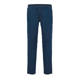 Blend trousers with elastic waist for men 20715997 194024 blue