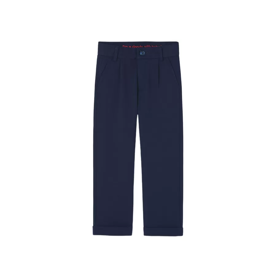 Boboli boy's casual trousers 738334 2440 blue