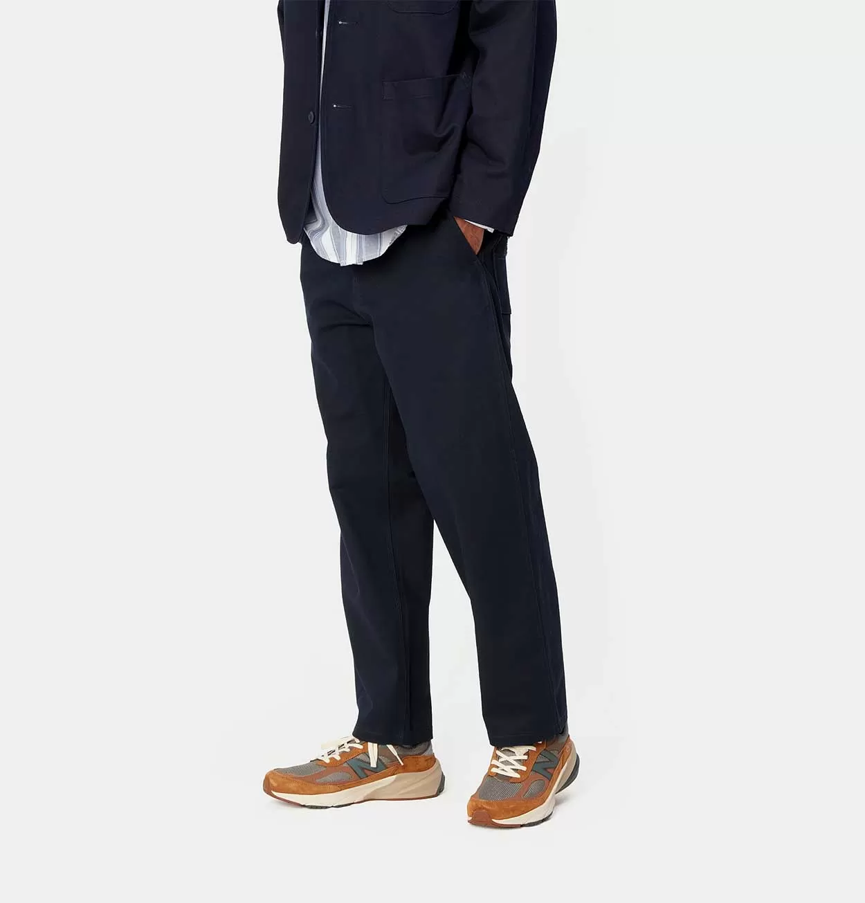 Carhartt WIP Midland Pant in Dark Navy