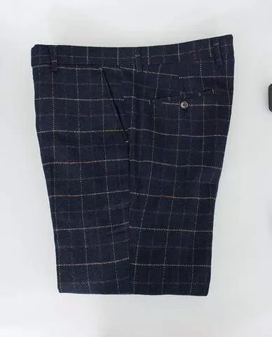 Cavani Shelby Tweed Check Trousers