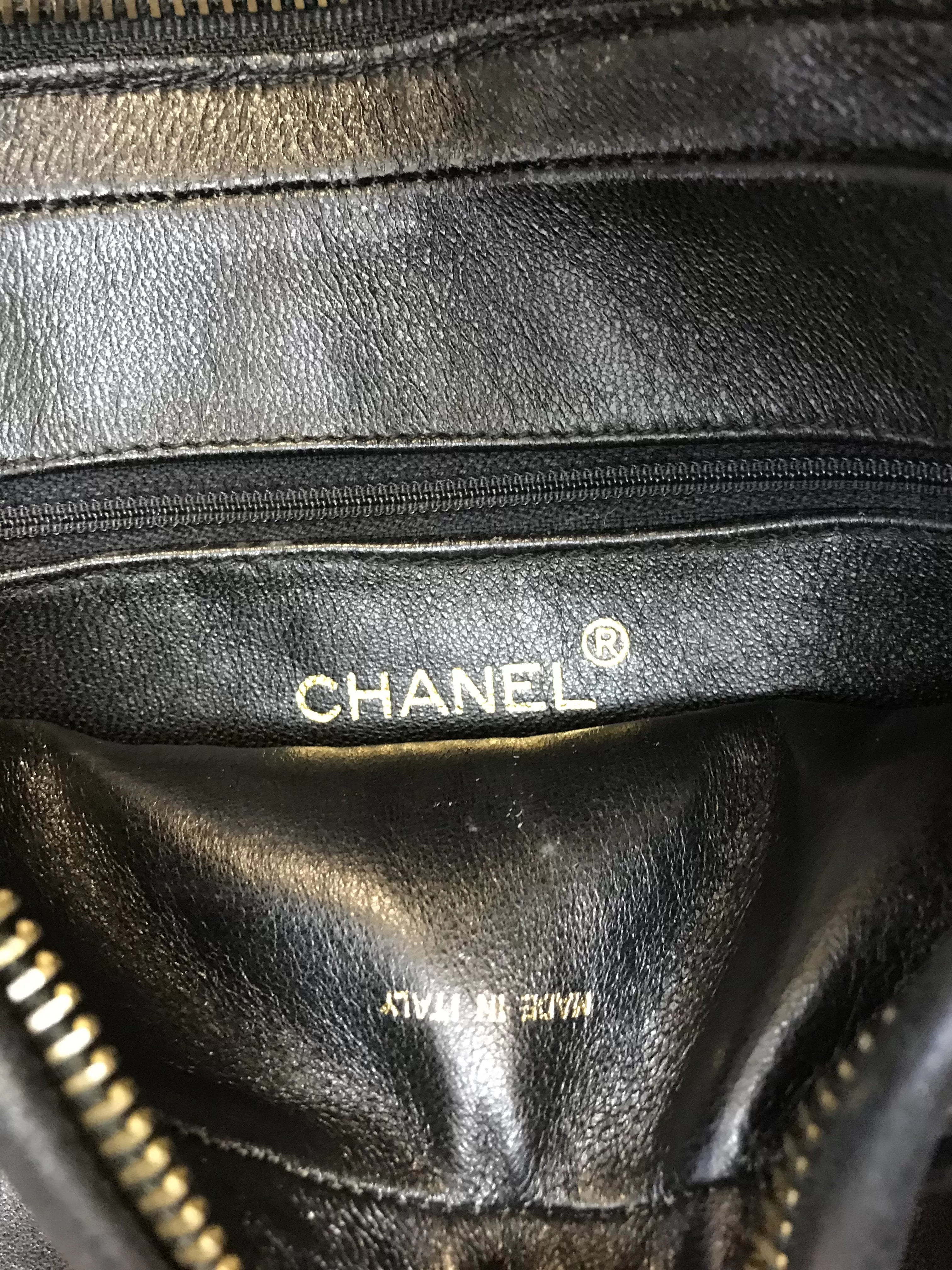 Chanel Quilted Lambskin Tassel Camera Case Bag