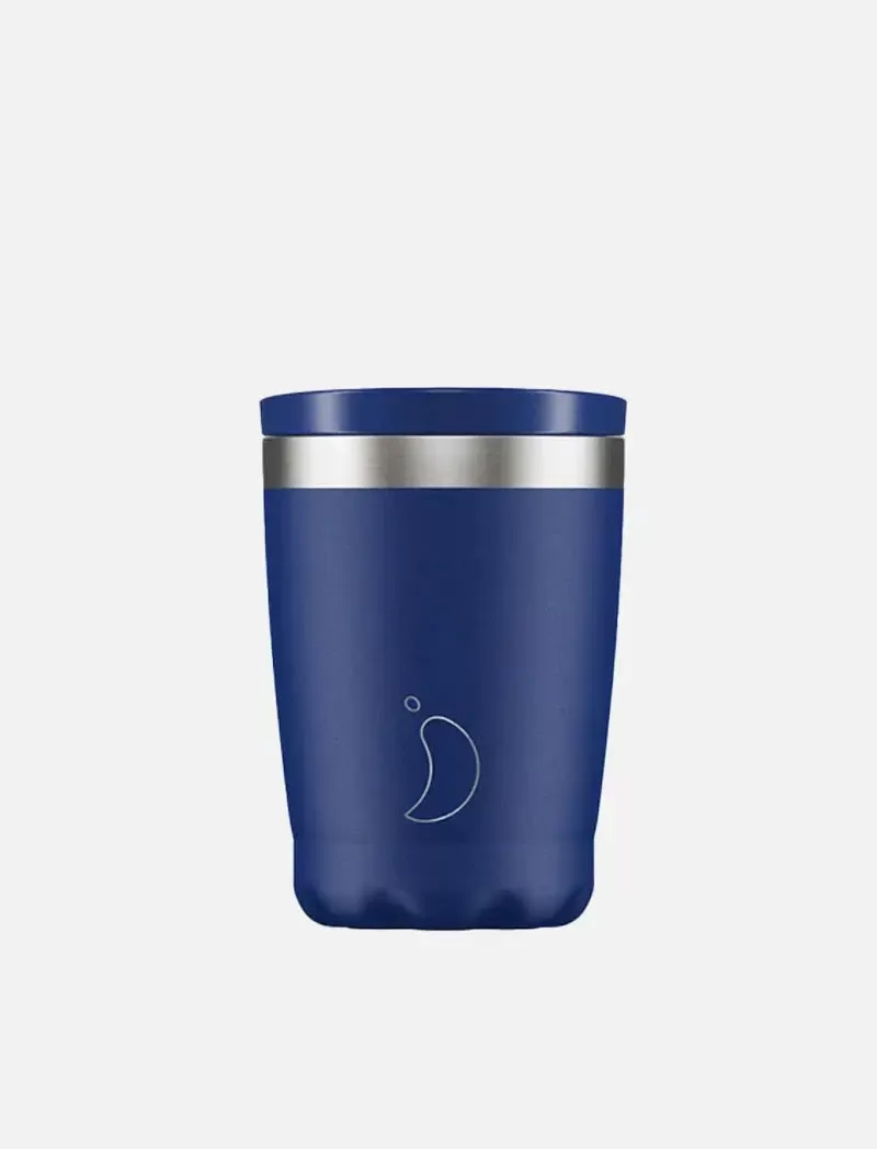 Chillys 340ml Coffee Cup Matte Blue 2019