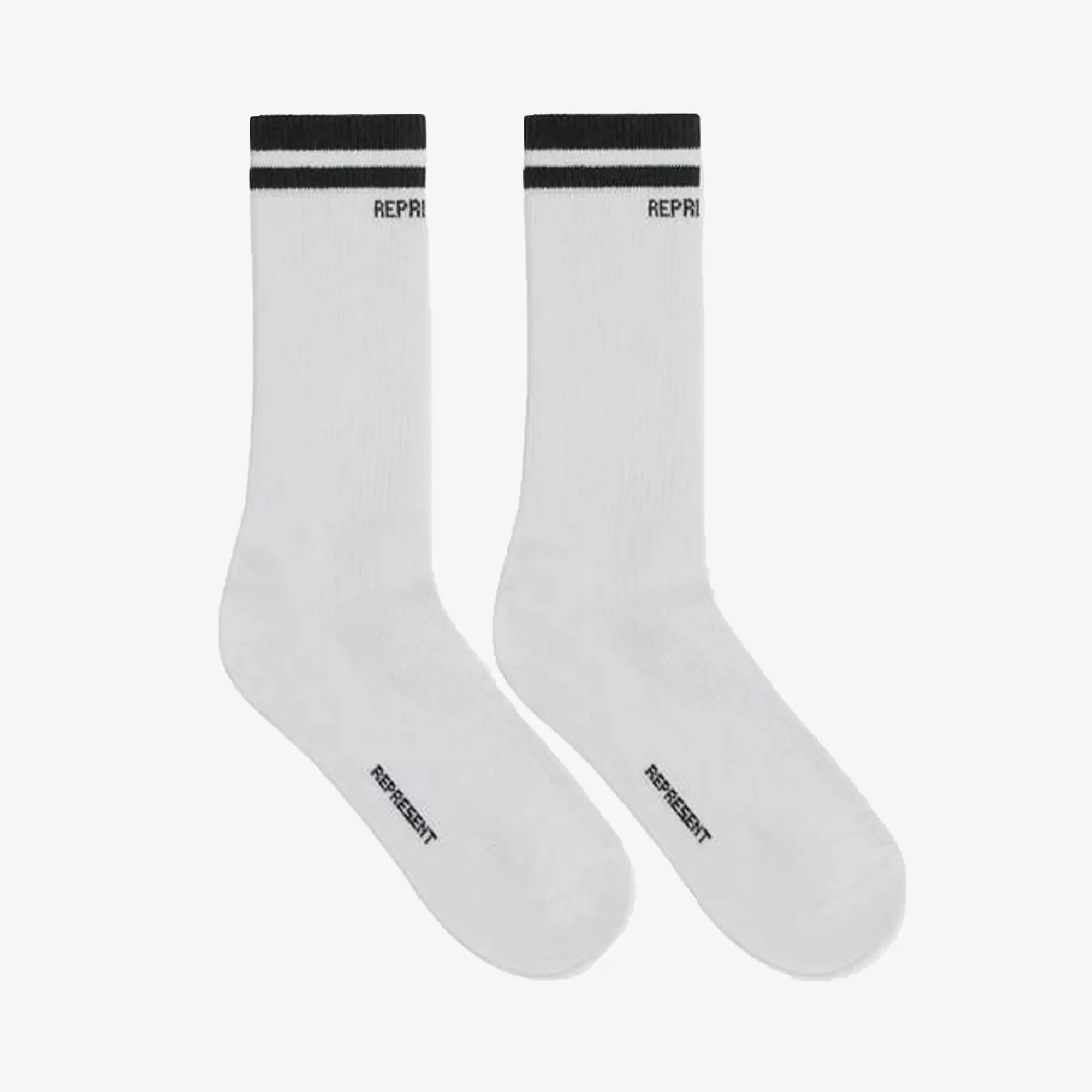 COLLEGE SOCKS 'BLACK/WHITE'