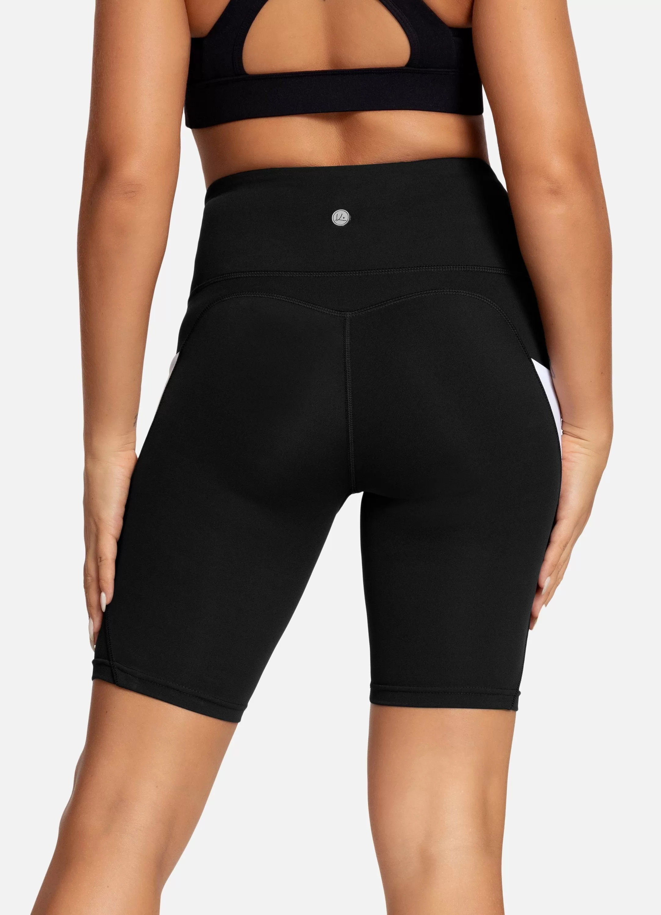 Color-Blocking Yoga Shorts