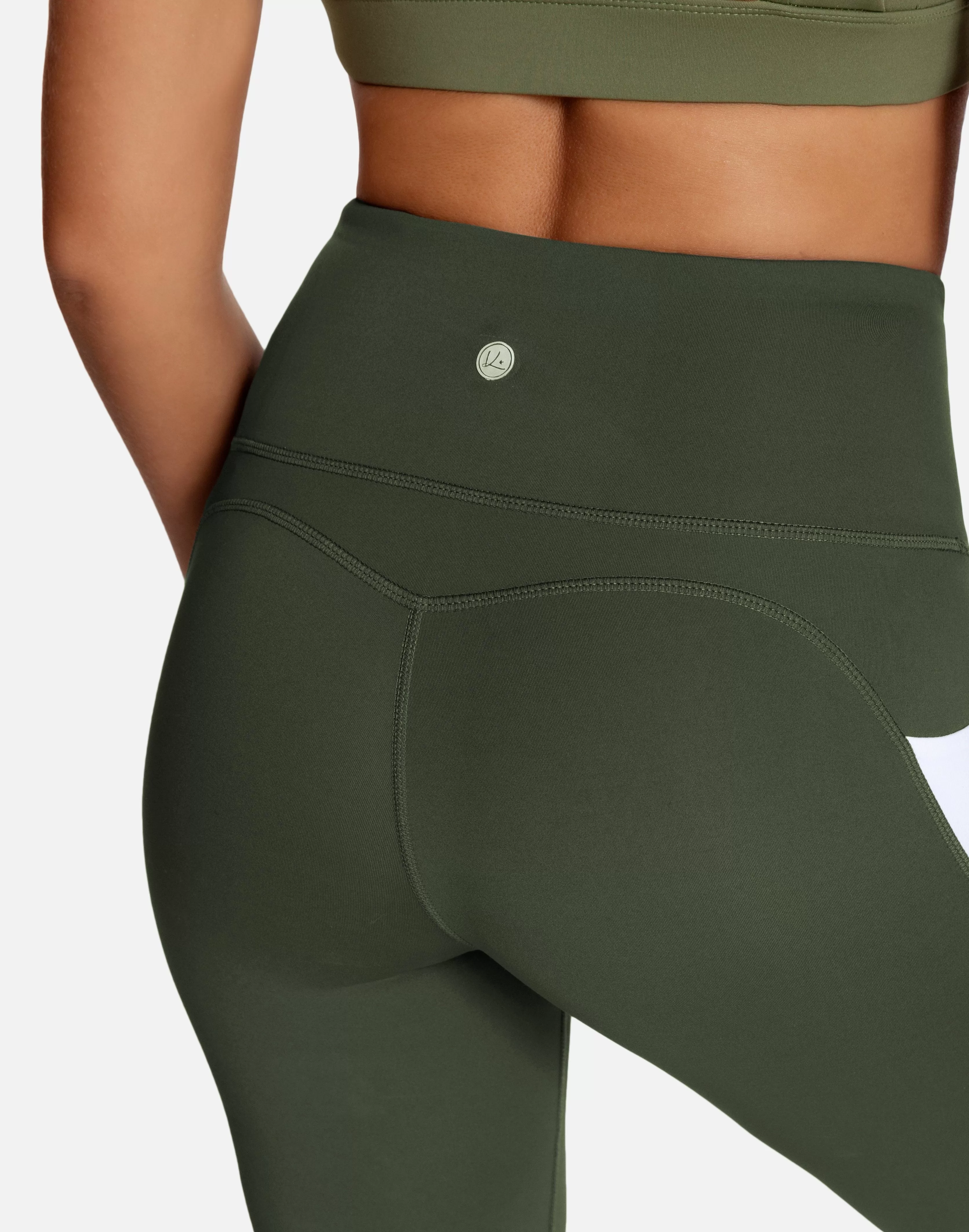 Color-Blocking Yoga Shorts