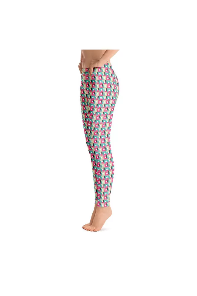 Colored Squares Leggings