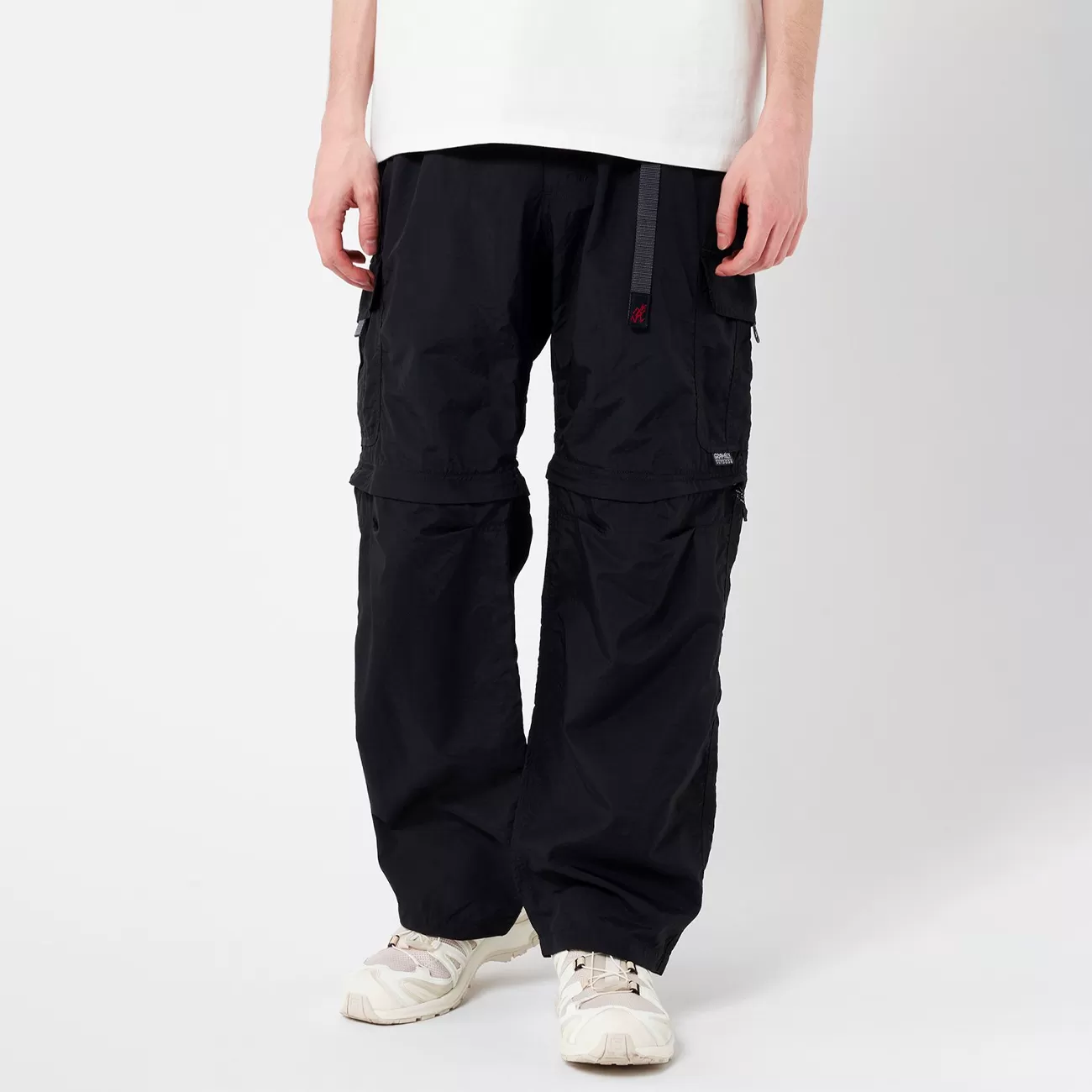 CONVERTIBLE MICRO RIPSTOP PANT BLACK