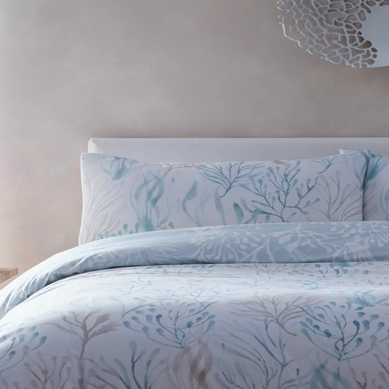 Coral Reef Seafoam Duvet Cover Set