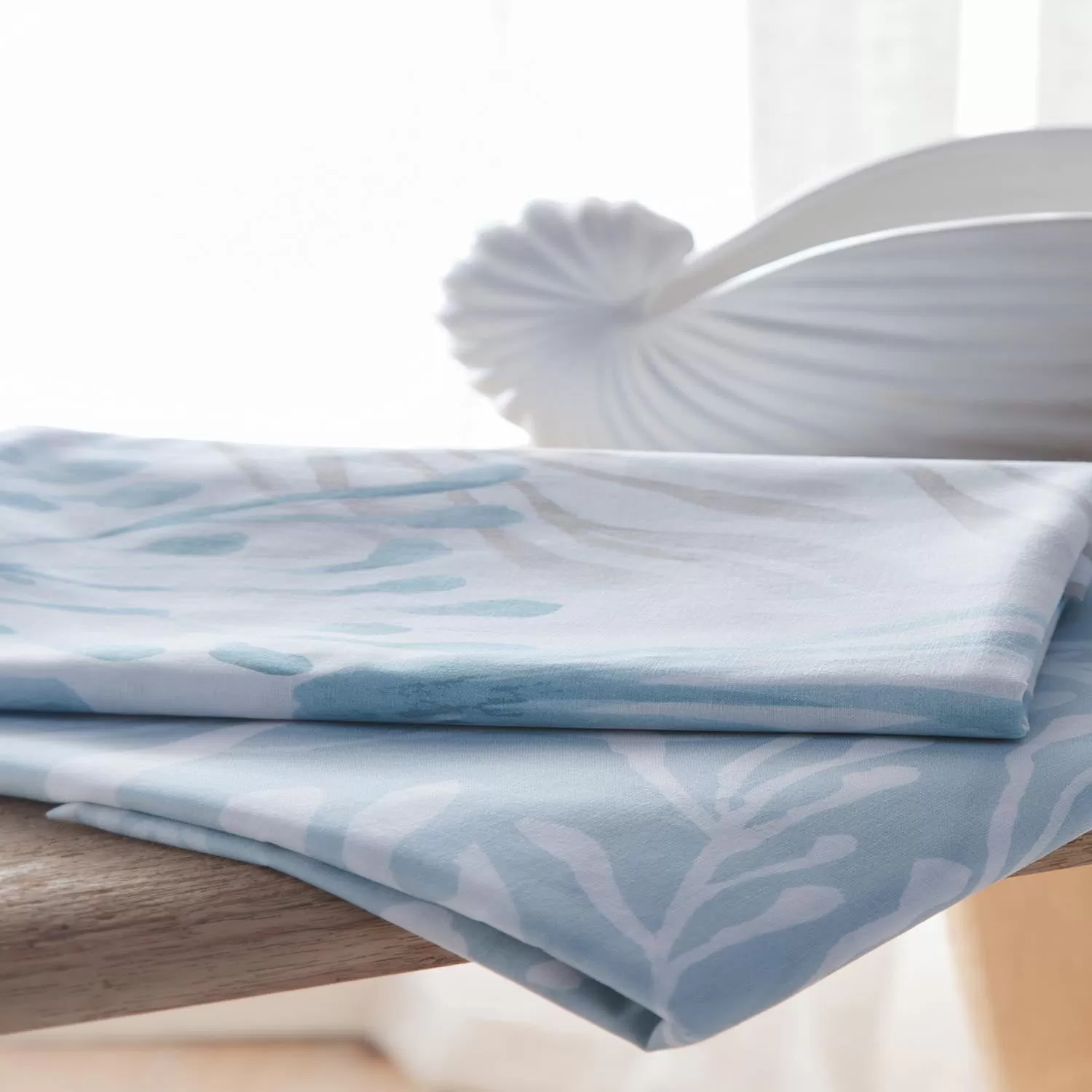 Coral Reef Seafoam Duvet Cover Set