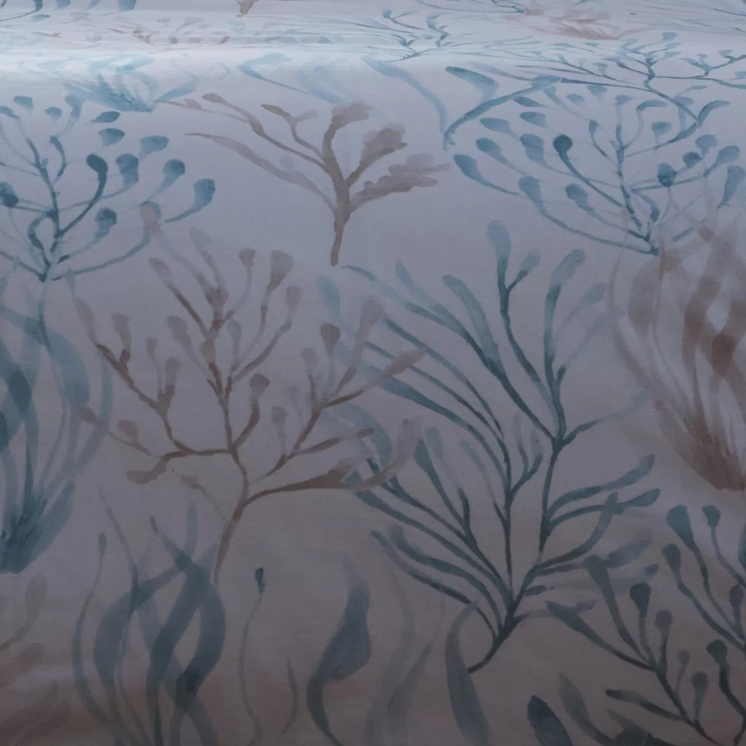 Coral Reef Seafoam Duvet Cover Set