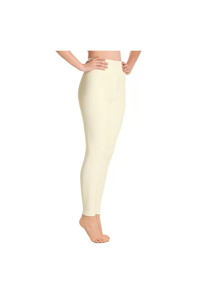 Cream Yoga Leggings