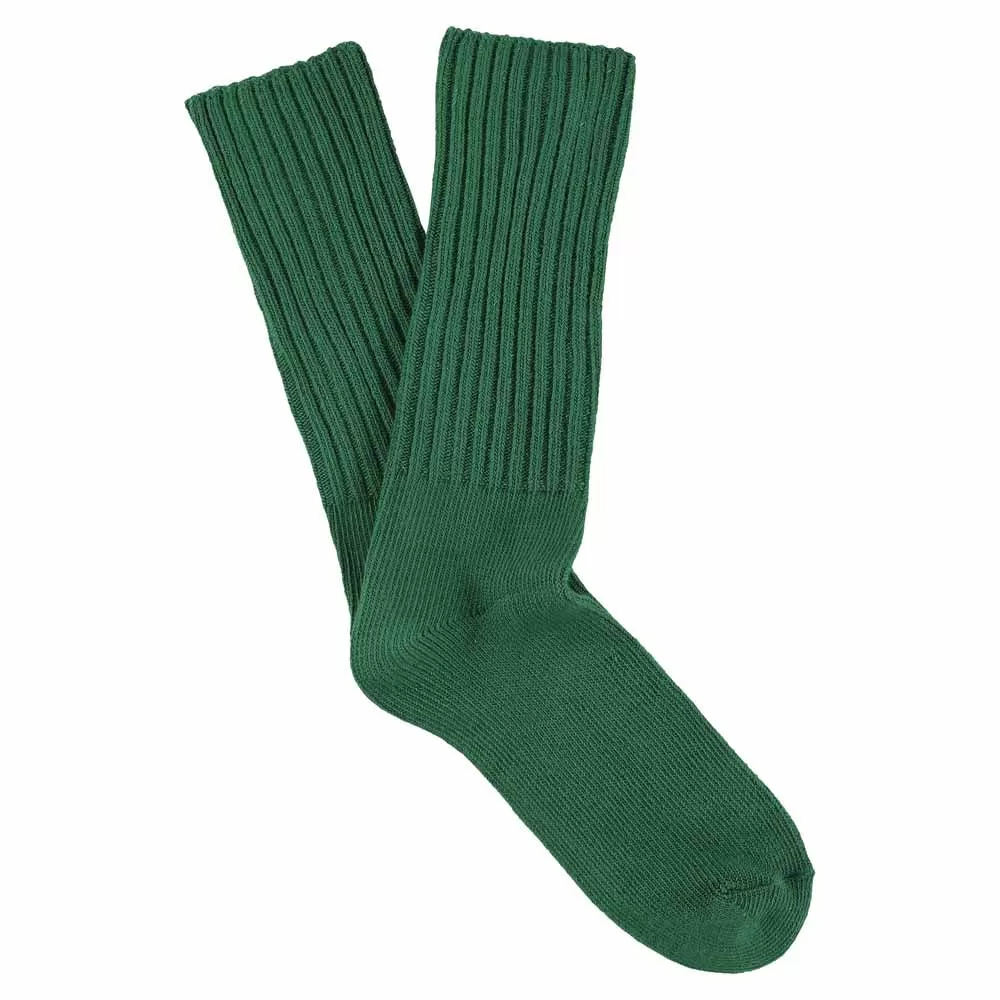 Crew Socks - Eden Green