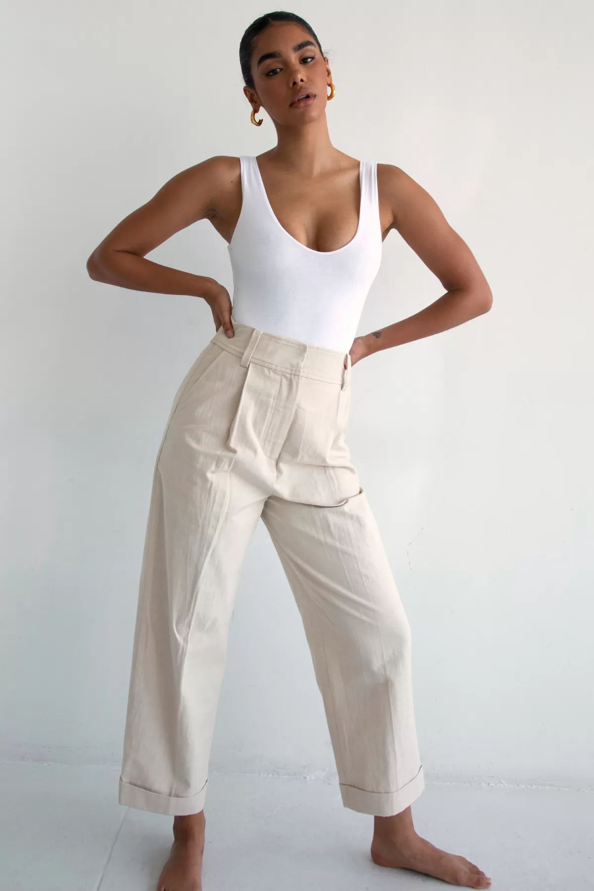 Crop Trousers