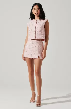 Darcie Tweed Mini Skort