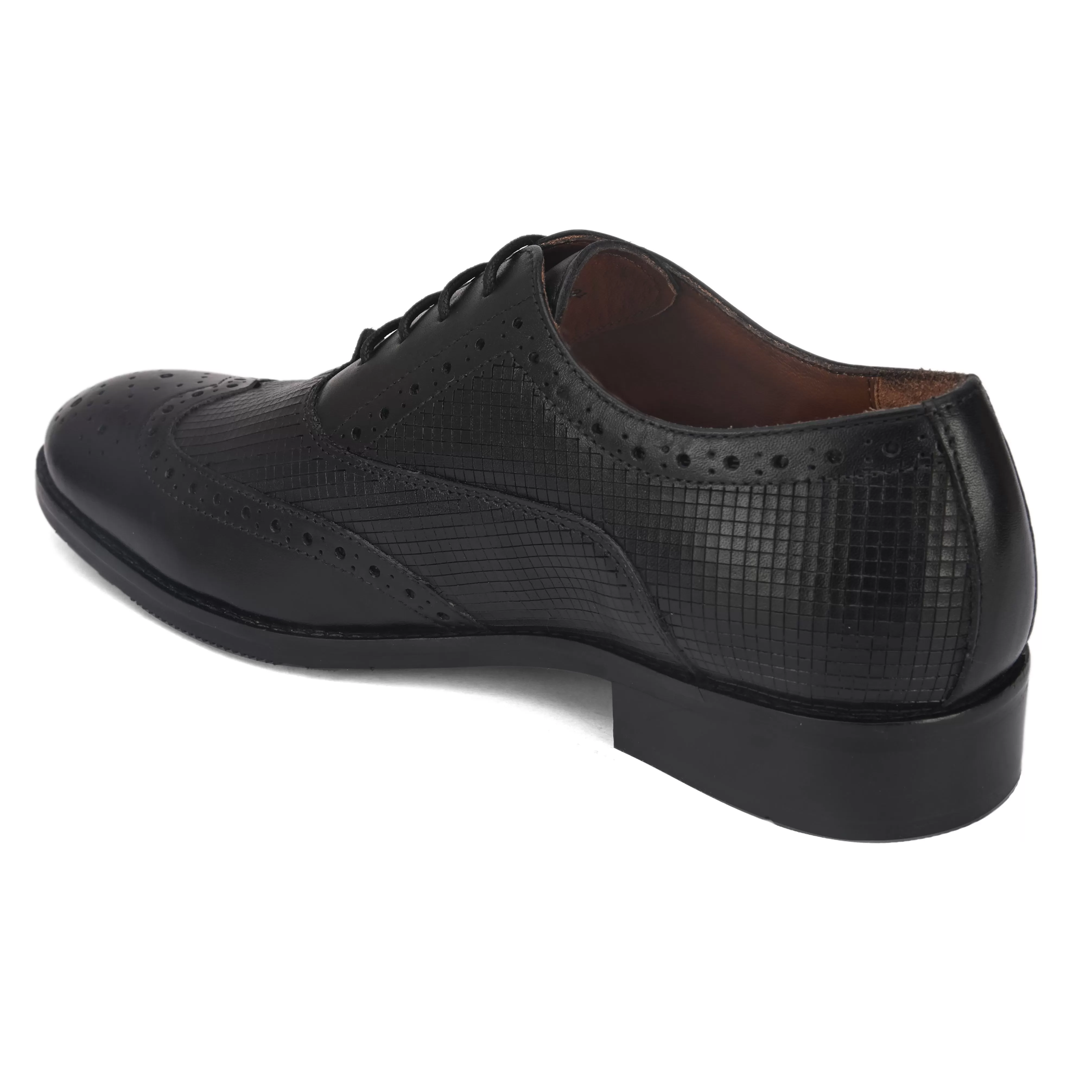 Delmar Black Formal Brogues