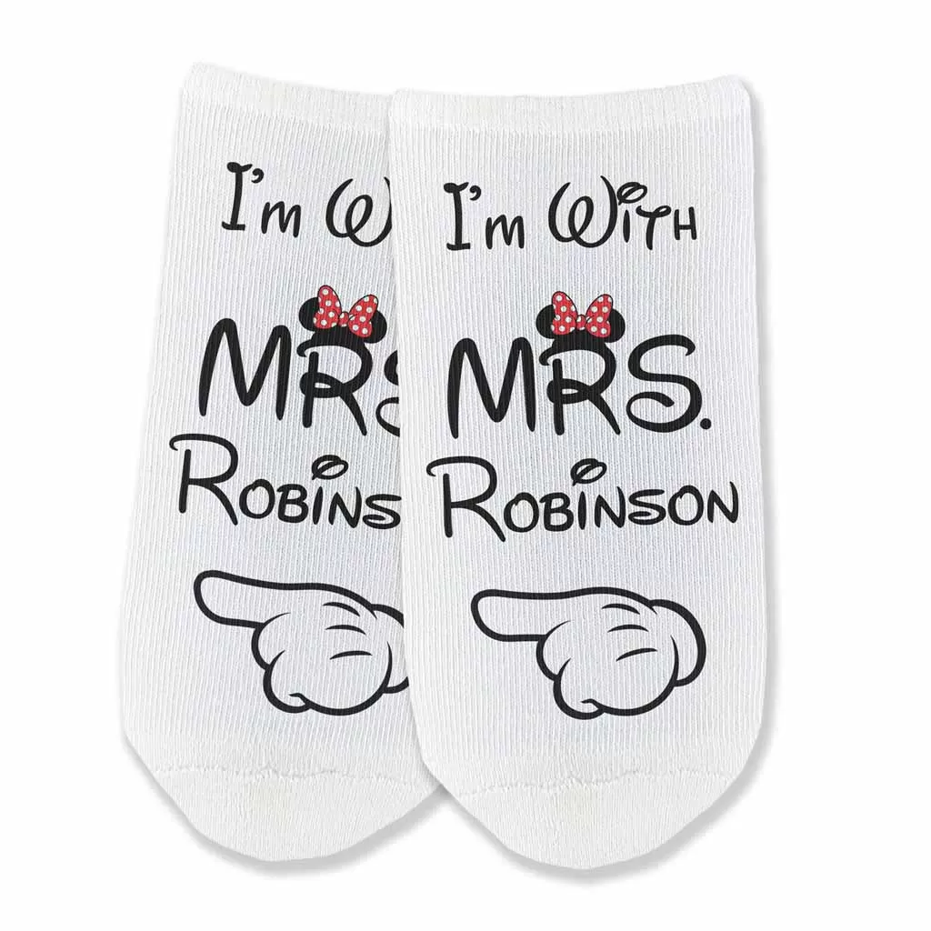 Disney Inspired No Show Socks for the Disney-Loving Couple