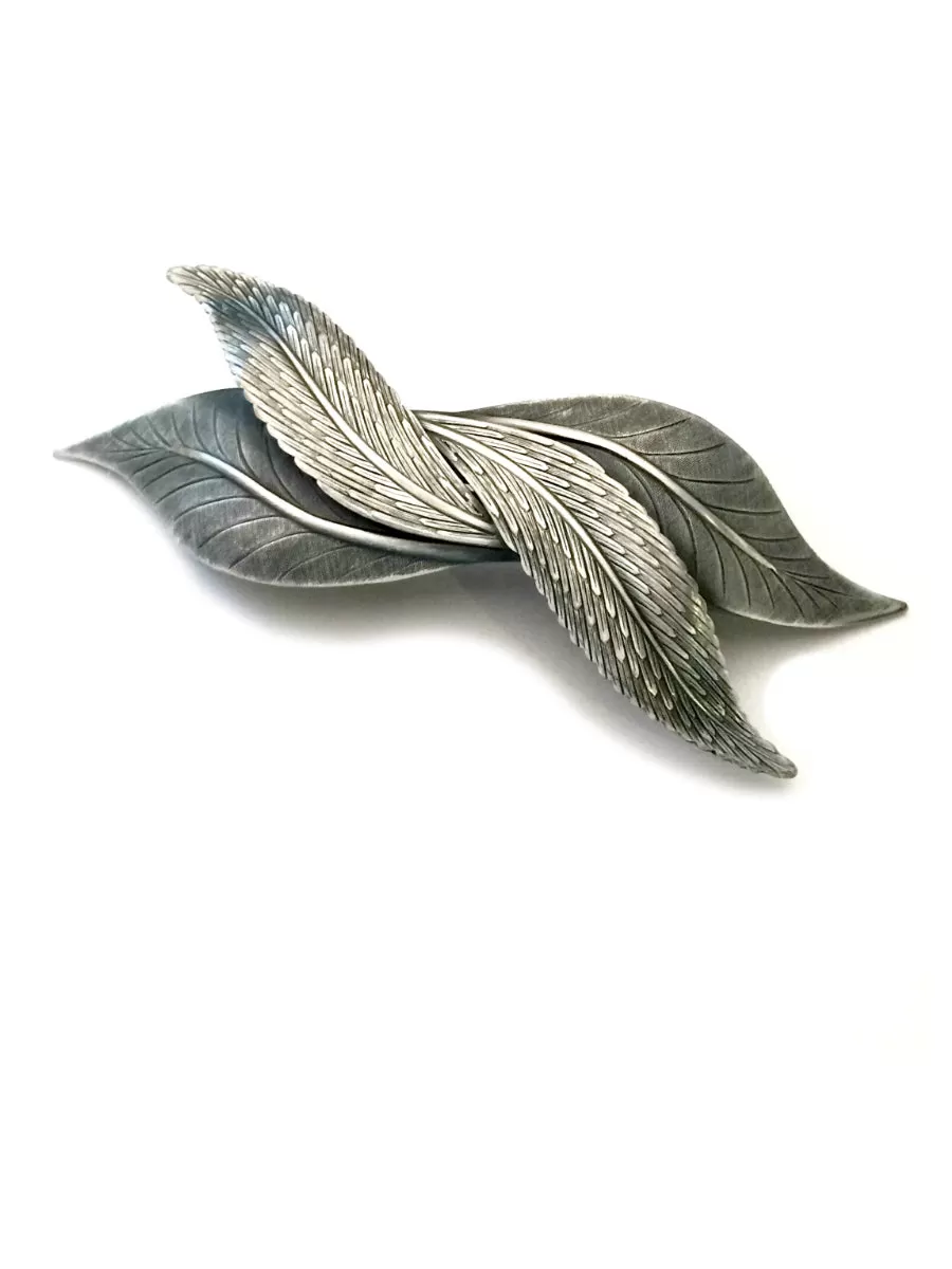 Double Leaves Barrette