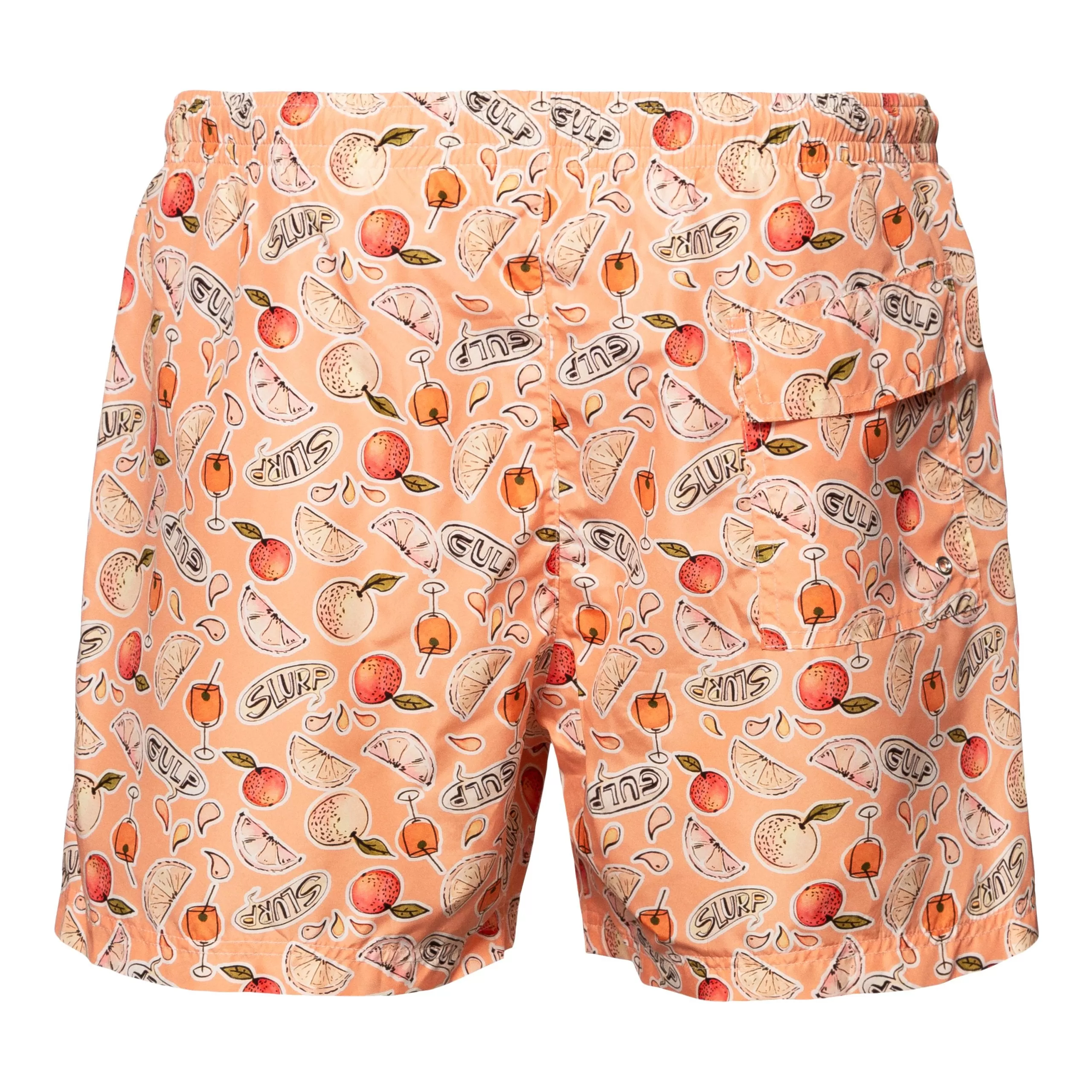 Drink Print Swim Shorts