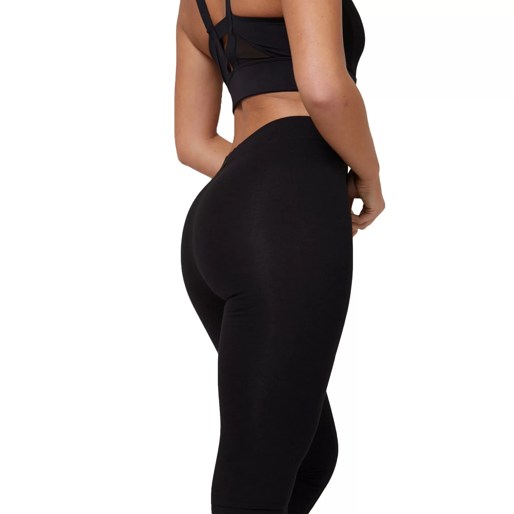 Fashion Tight Black Classic Full Length High Waist Leggings