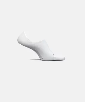 Feetures Elite Ultra Light Invisible White Socks