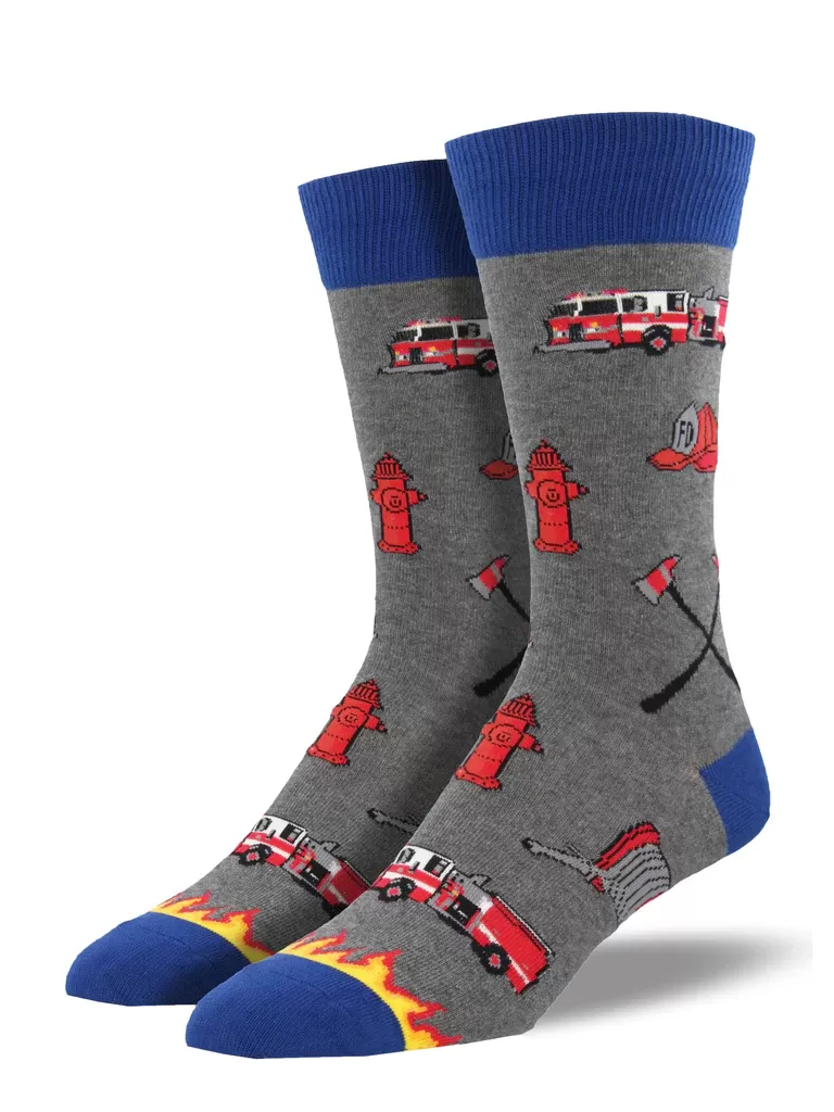 Firefighter Men's Socks