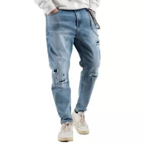 Gianni Lupo Jeans con Rotture Uomo