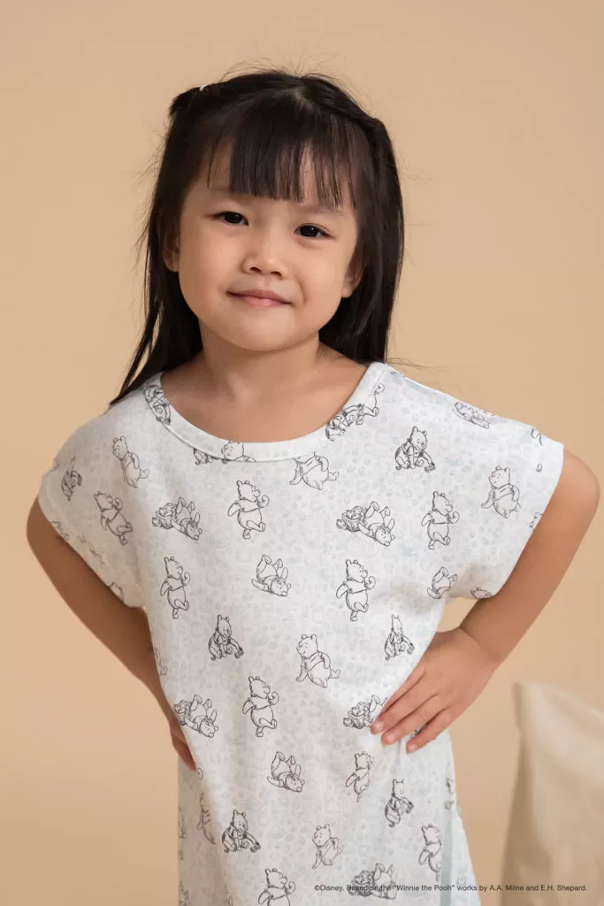 Girl's Nightgown - Blue Hunny Pooh