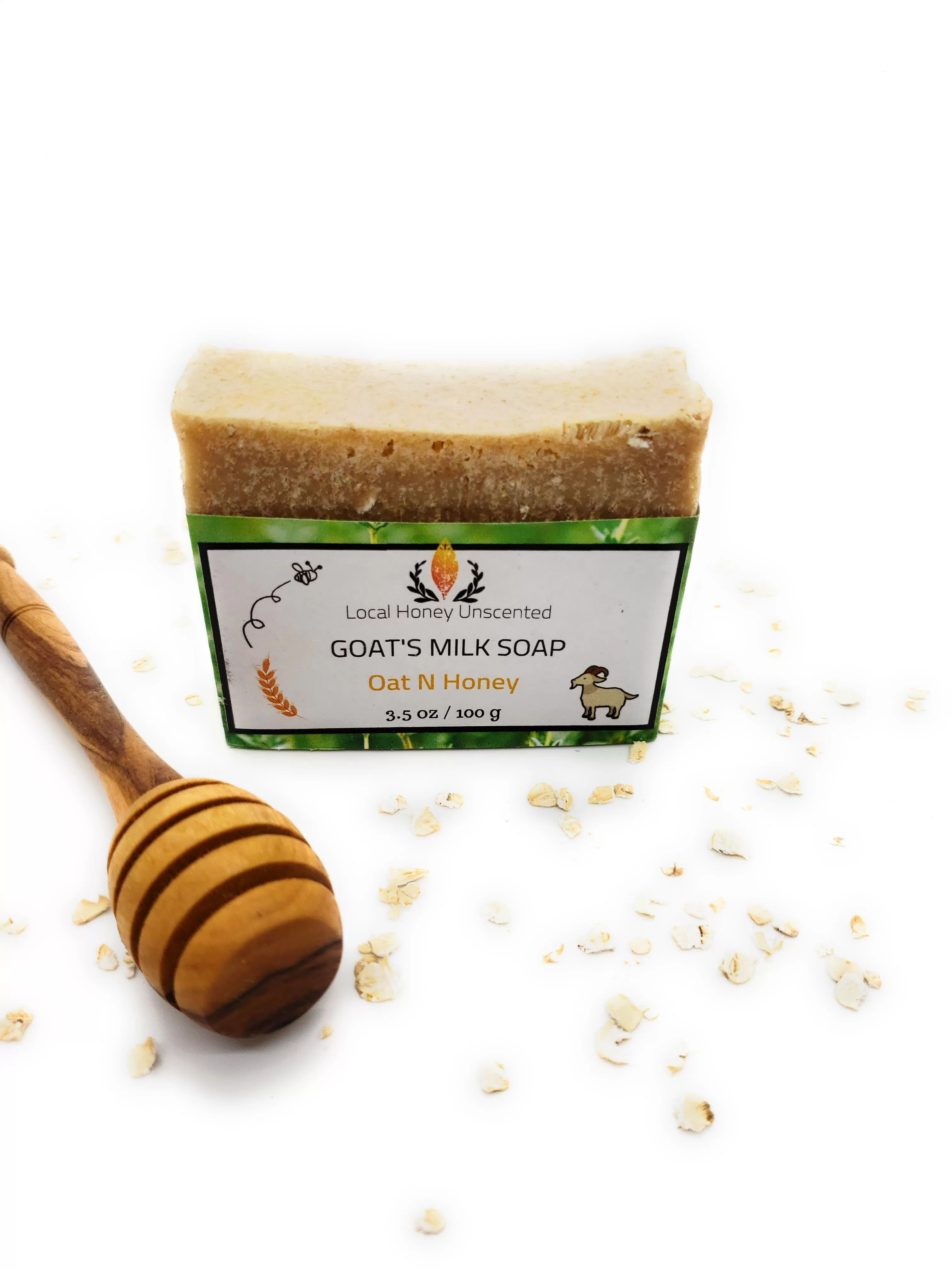 Goat's Milk Soap, Oat & Honey Unscented