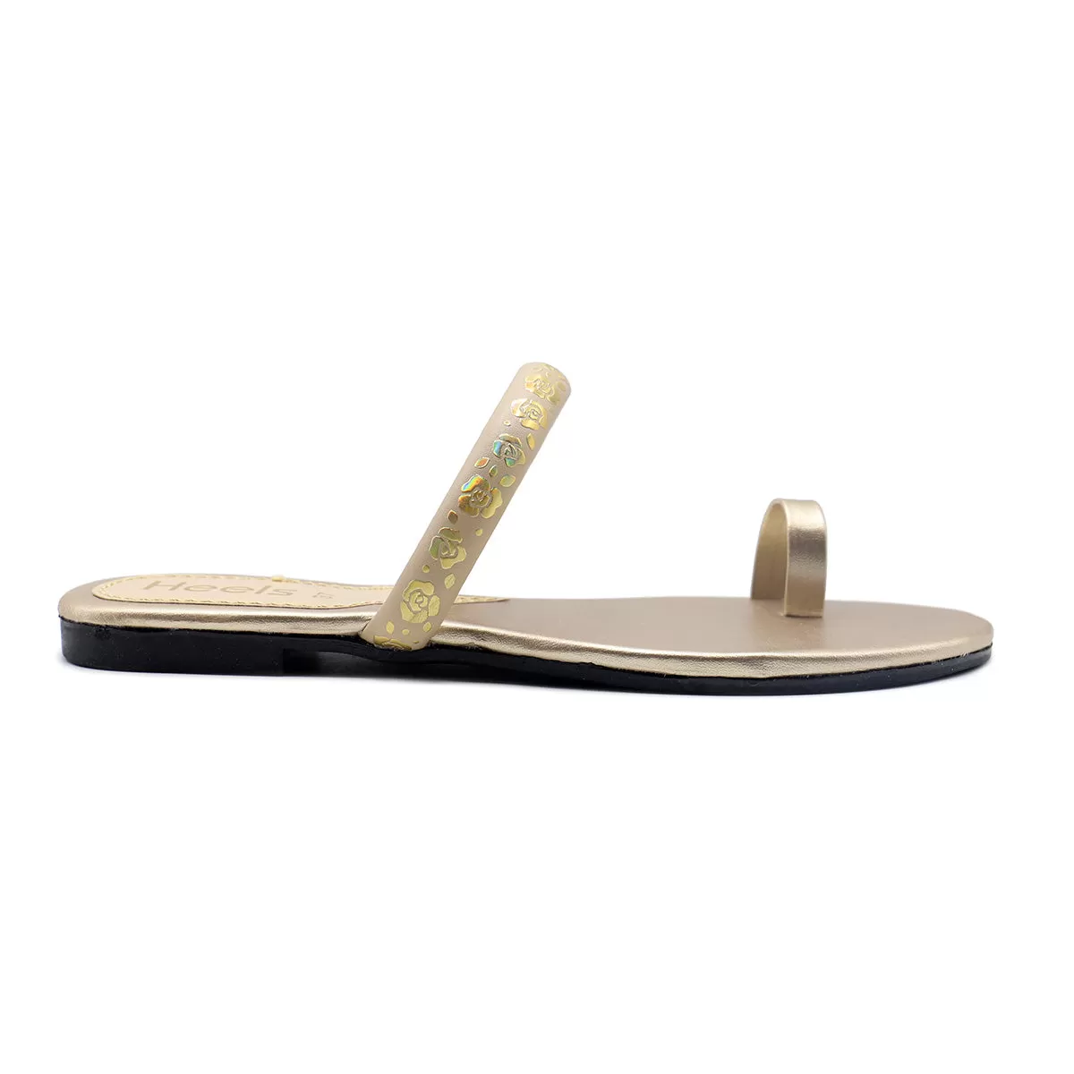 Golden Casual Chappal 000369