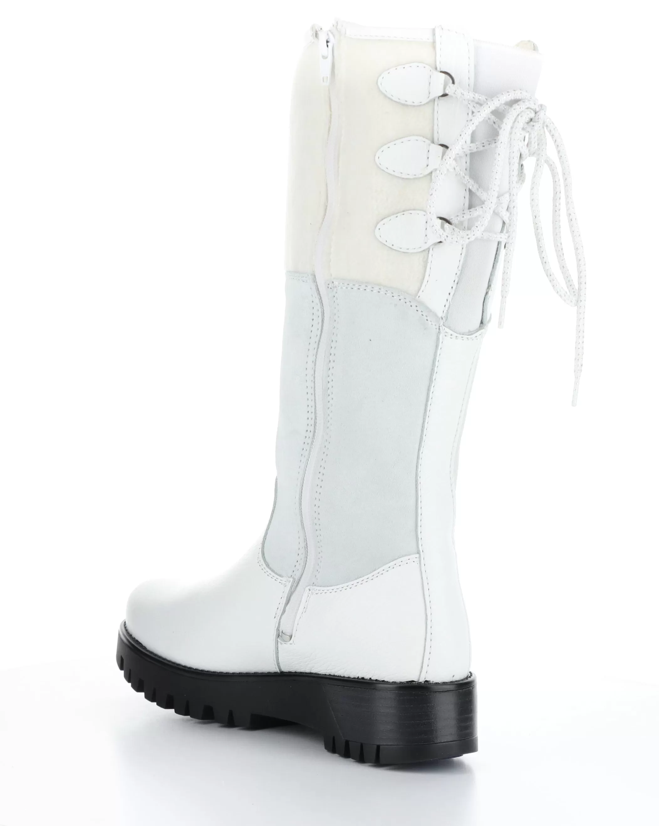 GOOSE PRIMA WHITE/ICE/MARBLE Round Toe Boots