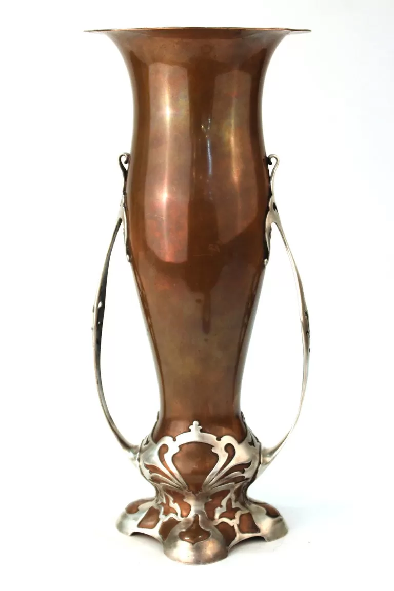 Gorham American Art Nouveau 'Athenia' Silver Vase