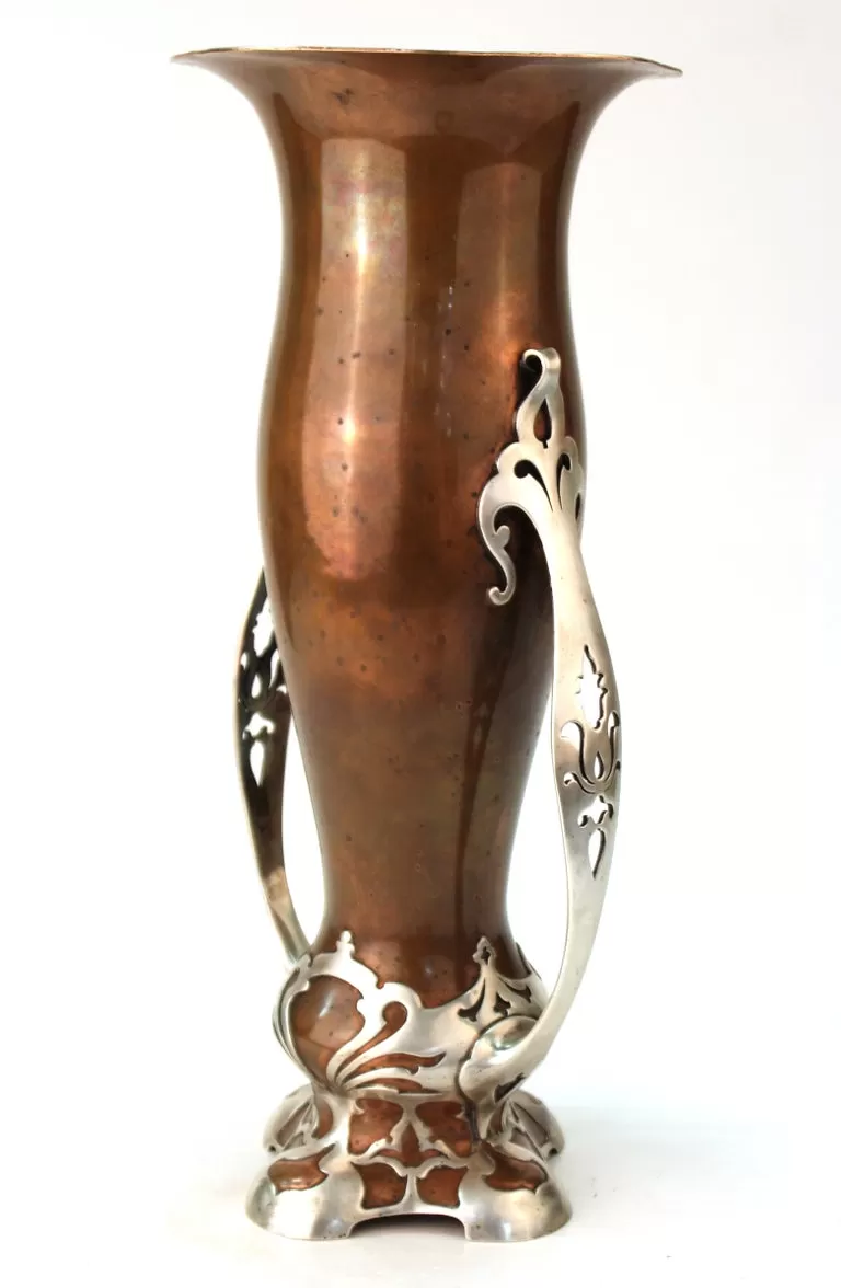 Gorham American Art Nouveau 'Athenia' Silver Vase