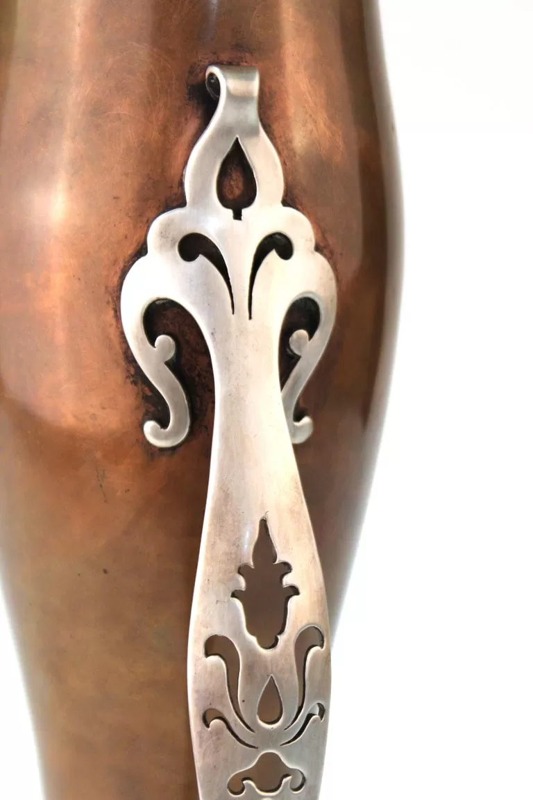 Gorham American Art Nouveau 'Athenia' Silver Vase