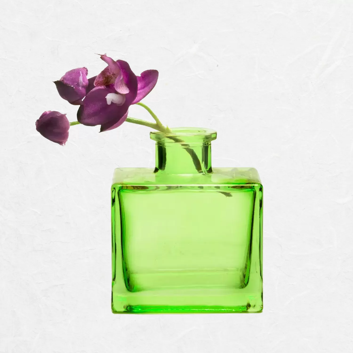 Green Rectangular Bottle