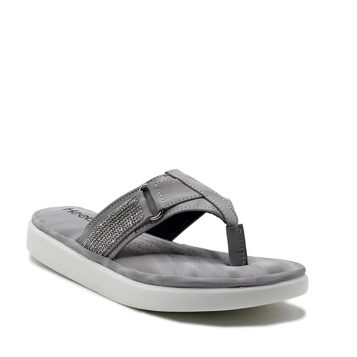 Grey Casual Chappal L00700001