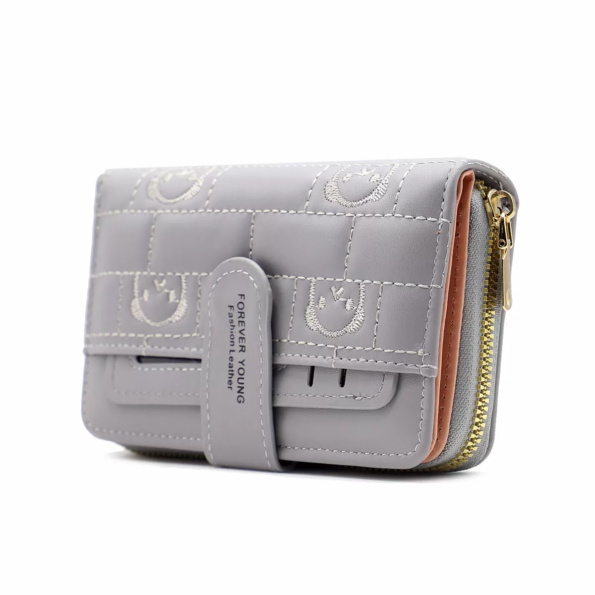 Grey Casual Wallet W00W00029