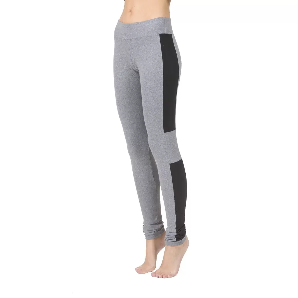 Grey Stripe leggings