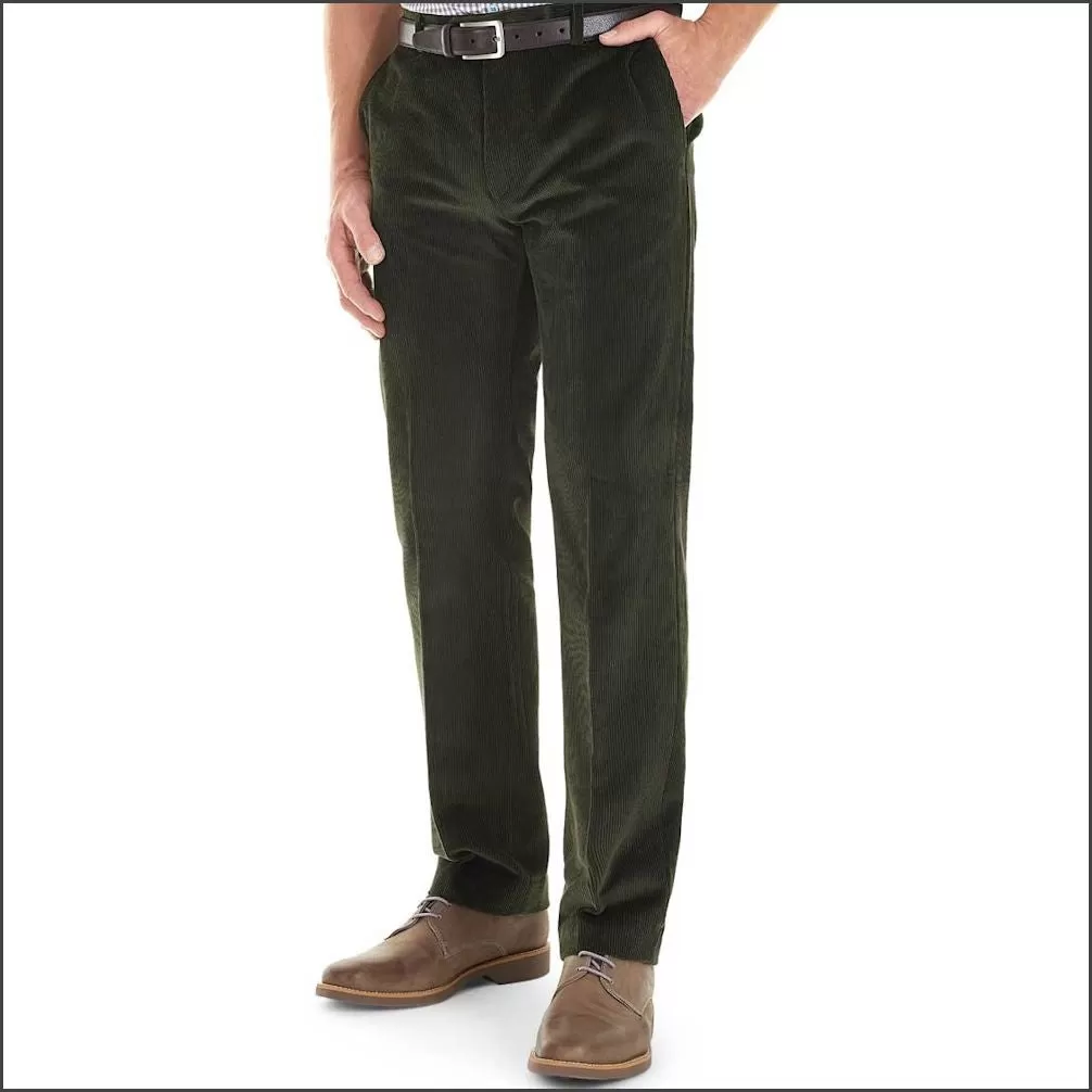 Gurteen Verona Olive Stretch Cord.