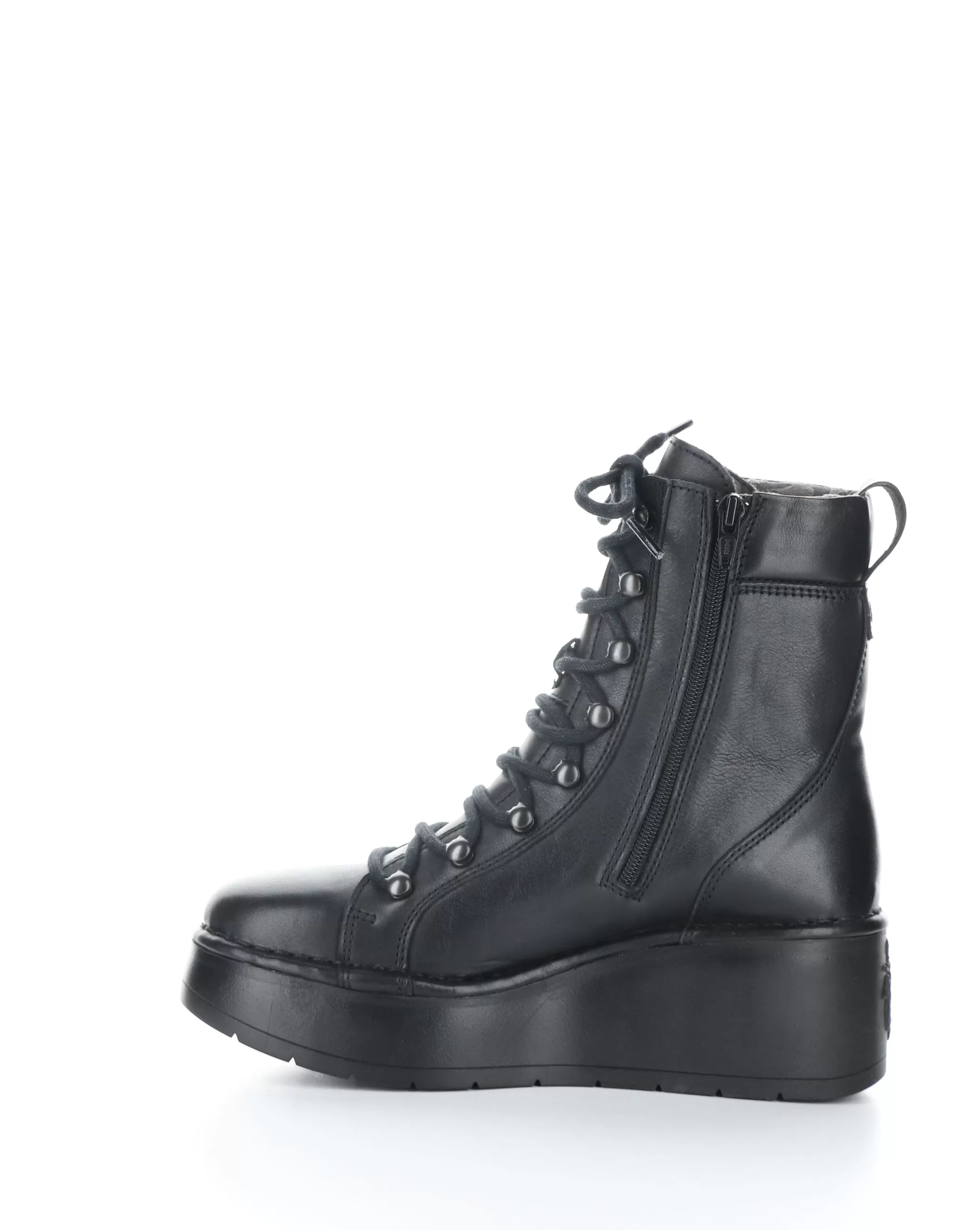 HAND247FLY 000 BLACK Lace-up Boots