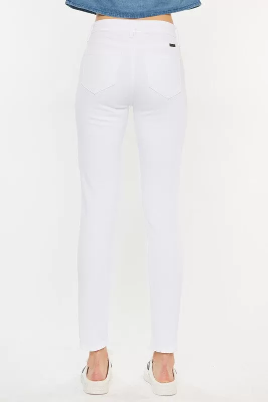 High Rise Ankle Skinny Jeans